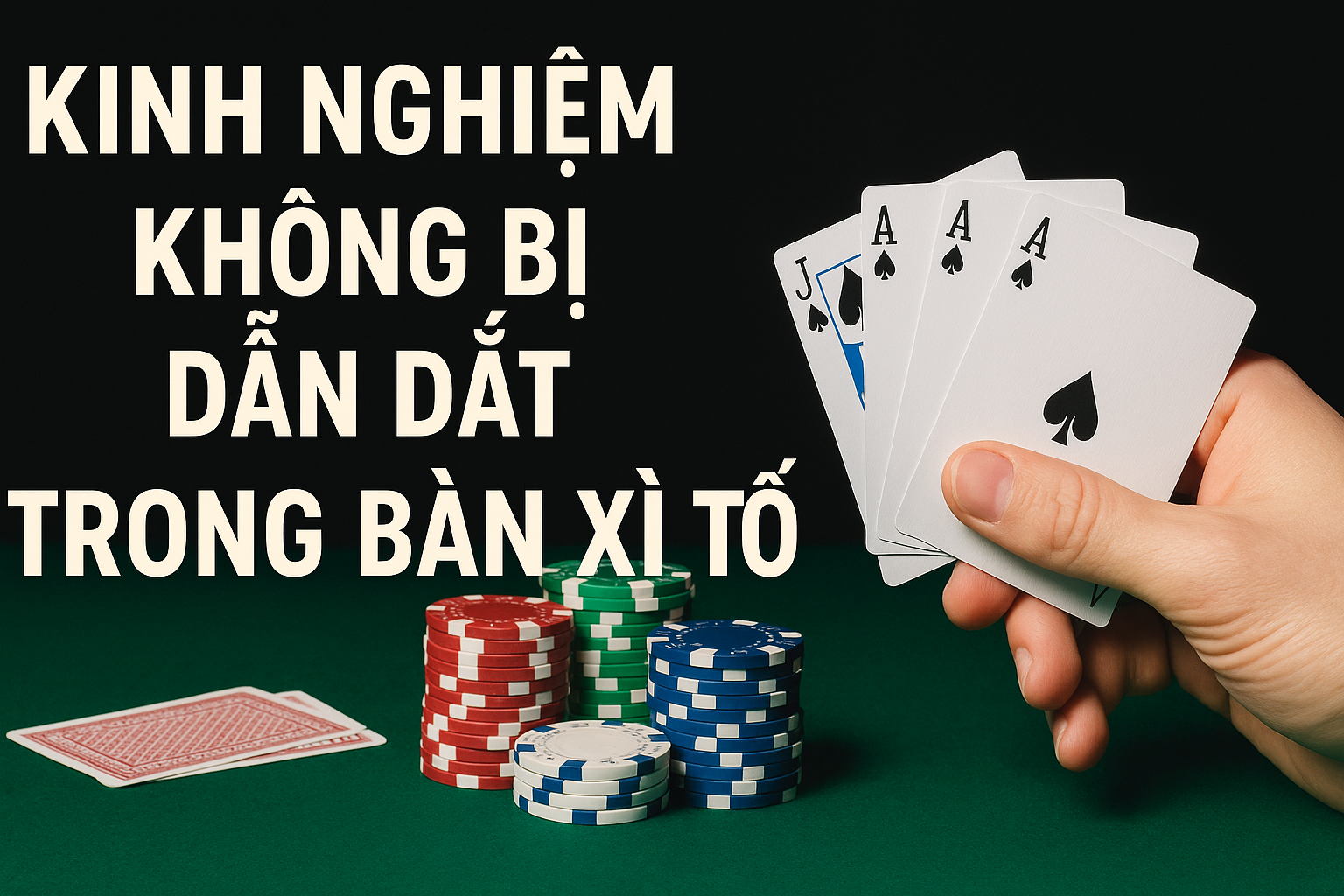 Kinh Nghiệm Không Bị Dẫn Dắt Trong Bàn Xì Tố: Làm Chủ Cuộc Chơi, Không Theo Vết Người Khác