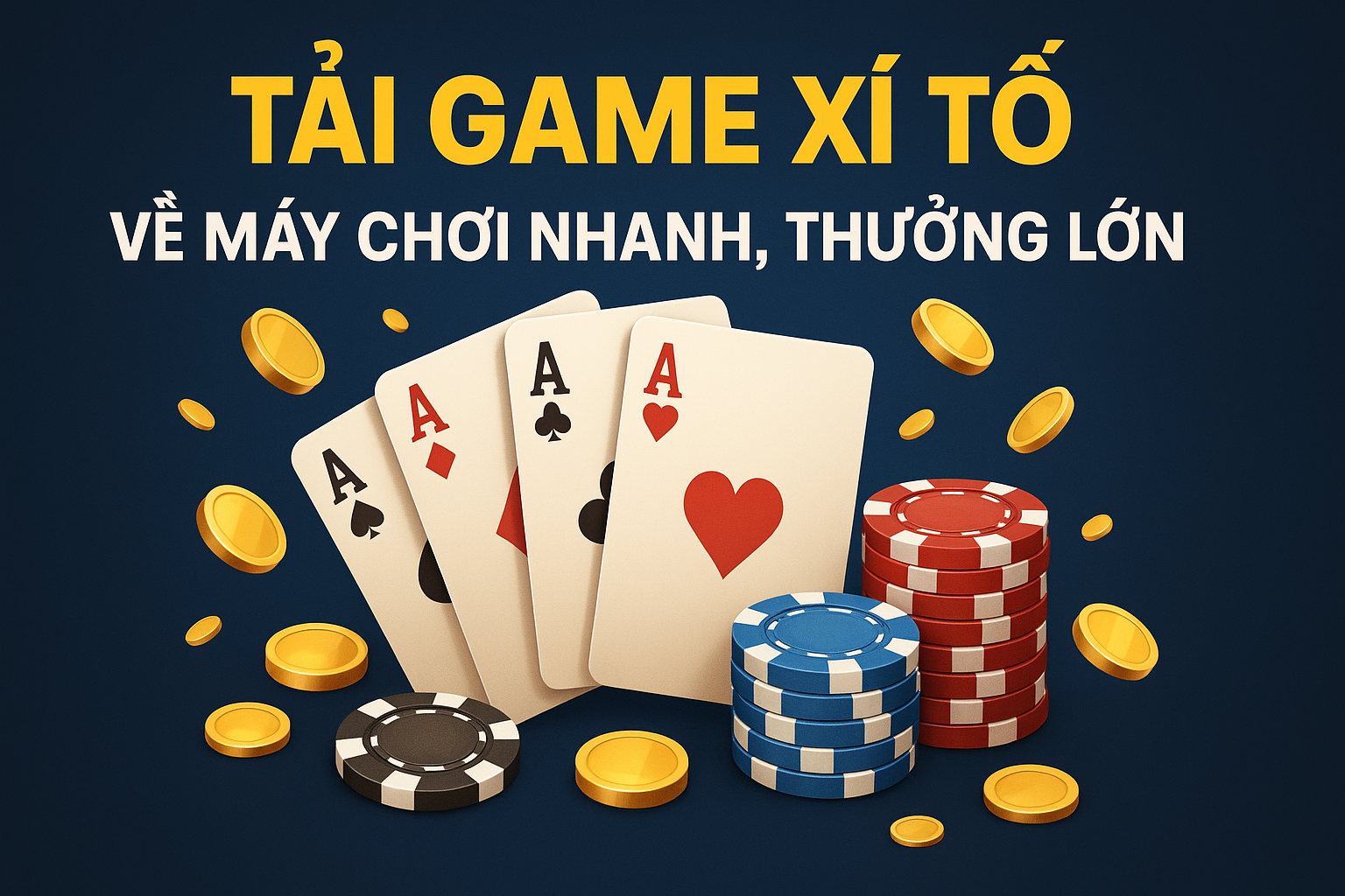 Tải Game Xì Tố Về Máy – Chơi Nhanh, Thưởng Lớn
