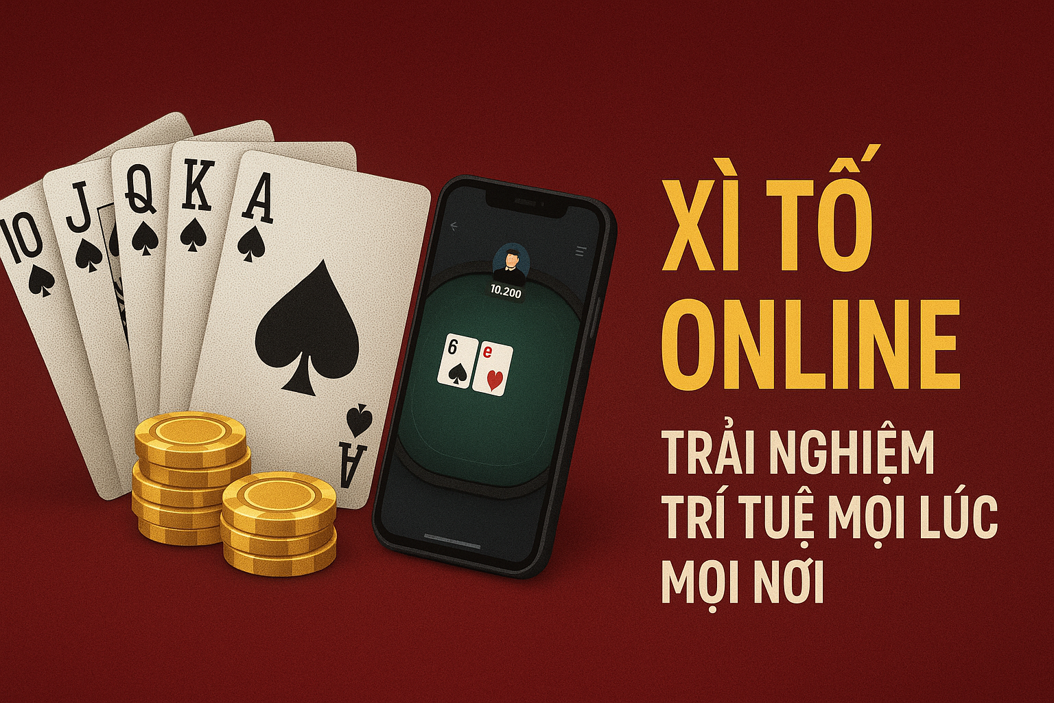 Xì Tố Online – Trải Nghiệm Trí Tuệ Mọi Lúc Mọi Nơi | Chơi Là Thắng